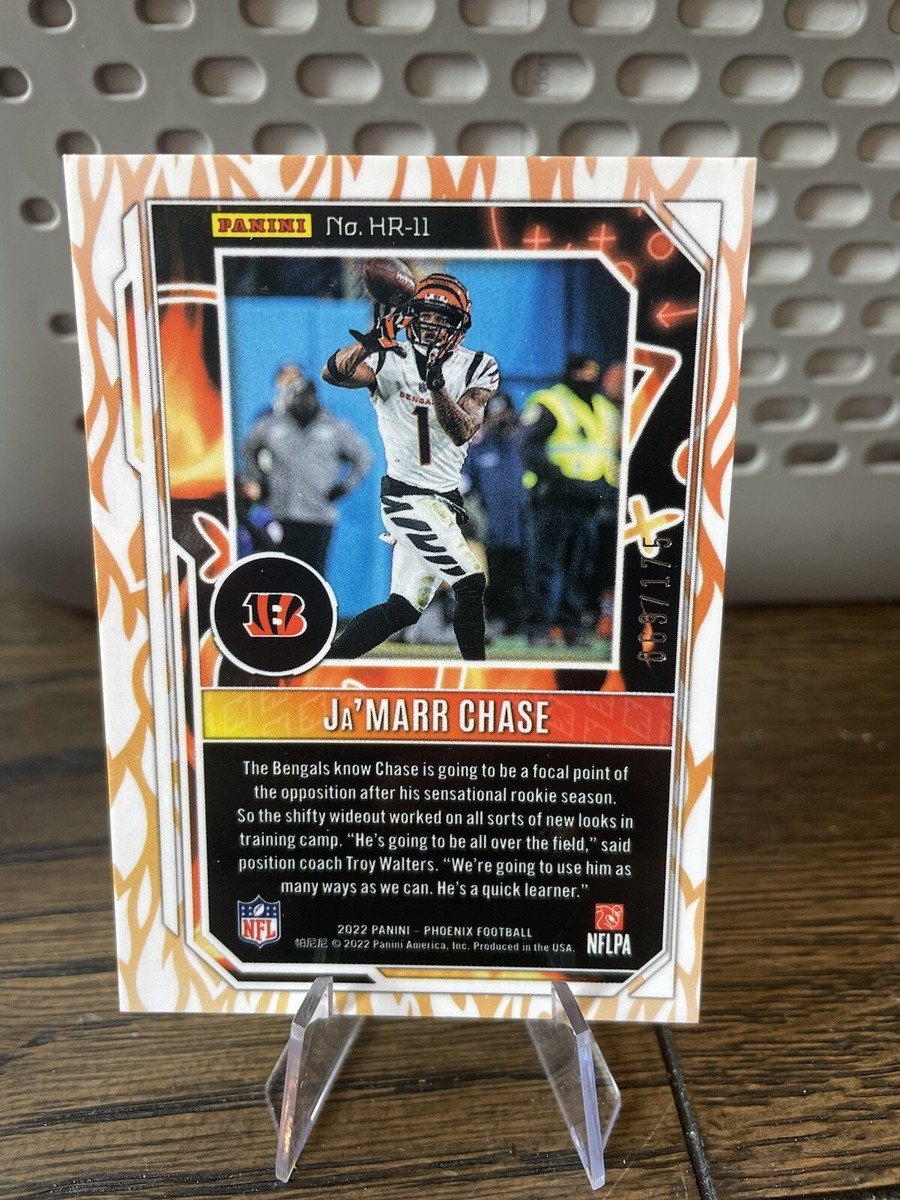 2022 Panini Phoenix - Hot Routes Pink Ja'Marr Chase / 175