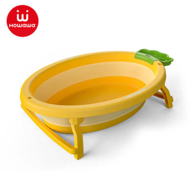 Howawa Pineapple Foldable Baby Bath Newborn Kids Bath Tub