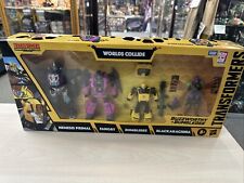 2021 Hasbro Transformers WFC BUZZWORTHY BUMBLEBEE WORLDS COLLIDE Pack of 4 NEW