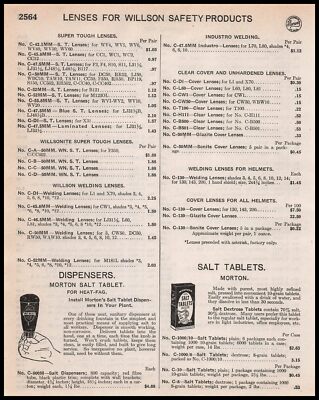 1948 Morton Salt Dextrose Tablet Dispensers For Factory Worker Heat Fag Print Ad