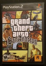 Grand Theft Auto: San Andreas Sony PlayStation 2, 2004 Manual No Map 