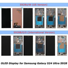 Full LCD Display Touch Screen Digitizer Frame For Samsung Galaxy S24 Ultra S928