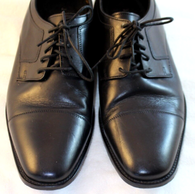 J. Murphy Johnston & Murphy 59-11567 Black Leather Cap Toe Oxford Mens 13M J. Murphy Mens Cap Toe Oxford Johnston Murphy Black Leather  main image 3