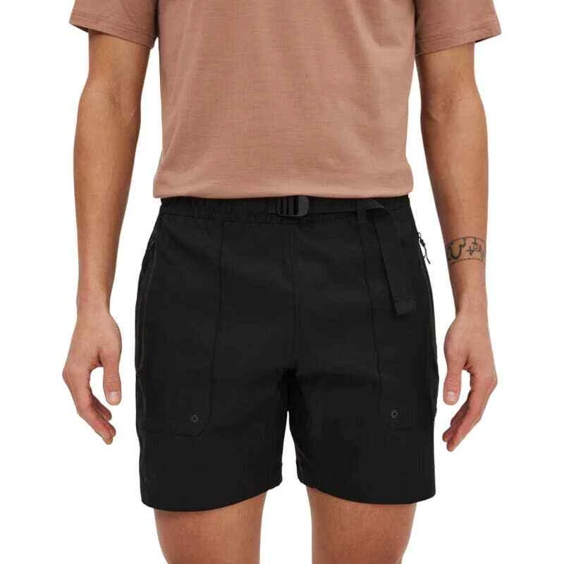 Foehn Men s Jarvis Schoeller Shorts Black Hiking Camping 120 MSRP Size XL