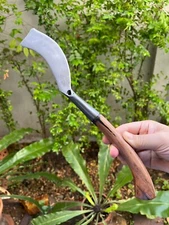 Handmade Thai Machete camping garden knife 4.3” forged blade, full tang Cassod