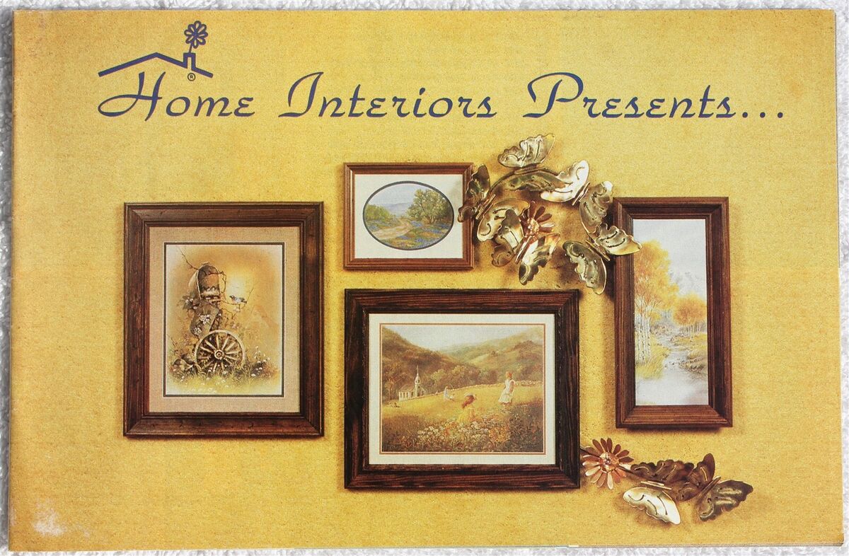 Home Interiors & Gifts 1980's Catalog Brochure #9951 Vol.19 Home Interiors & Gifts 1980's Catalog Brochure #9951 Vol.19