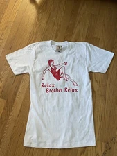 Vintage South Paradiso Leather Los Angeles Tee Shirt Small