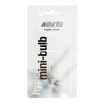 Nokya 8X29mm Festoon Halogen Bulb Extra Bright Clear 5=10W R119