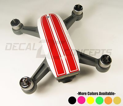 DJI Spark Racing Stripe Graphic Wrap Skin Decal strip stripes