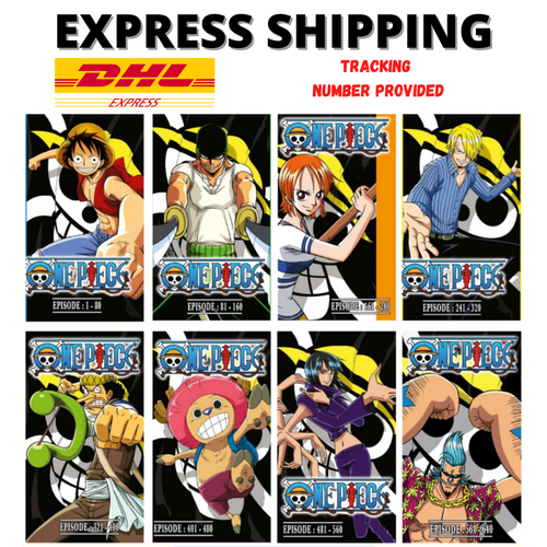 Anime Dvd One Piece Series Box 1 2 3 4 5 6 7 8 Episode 1 640 English Dub Ebay