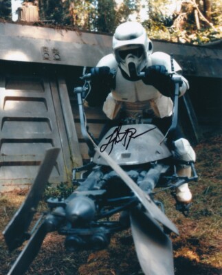 LIGHTNING BEAR signed Autogramm 20x25cm STAR WARS in Person autograph COA