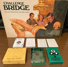 Vintage 1972 Challenge Bridge Game - Minnesota Mining & Manufacturing Company 3M