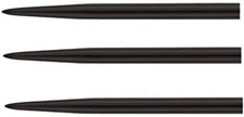 Steel Black 53mm 2 1/16th Steel TIP Dart Replacement Points - 5 Sets 15 pts 