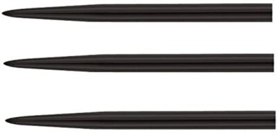 Steel Black 53mm (2 1/16th) Steel TIP Dart Replacement Points - 5 Sets (15 pts)