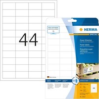 Herma 10914 Power Etiketten Din A4 Klein 48,3 X 25,4 Mm, 25 Blatt, Papier, Matt