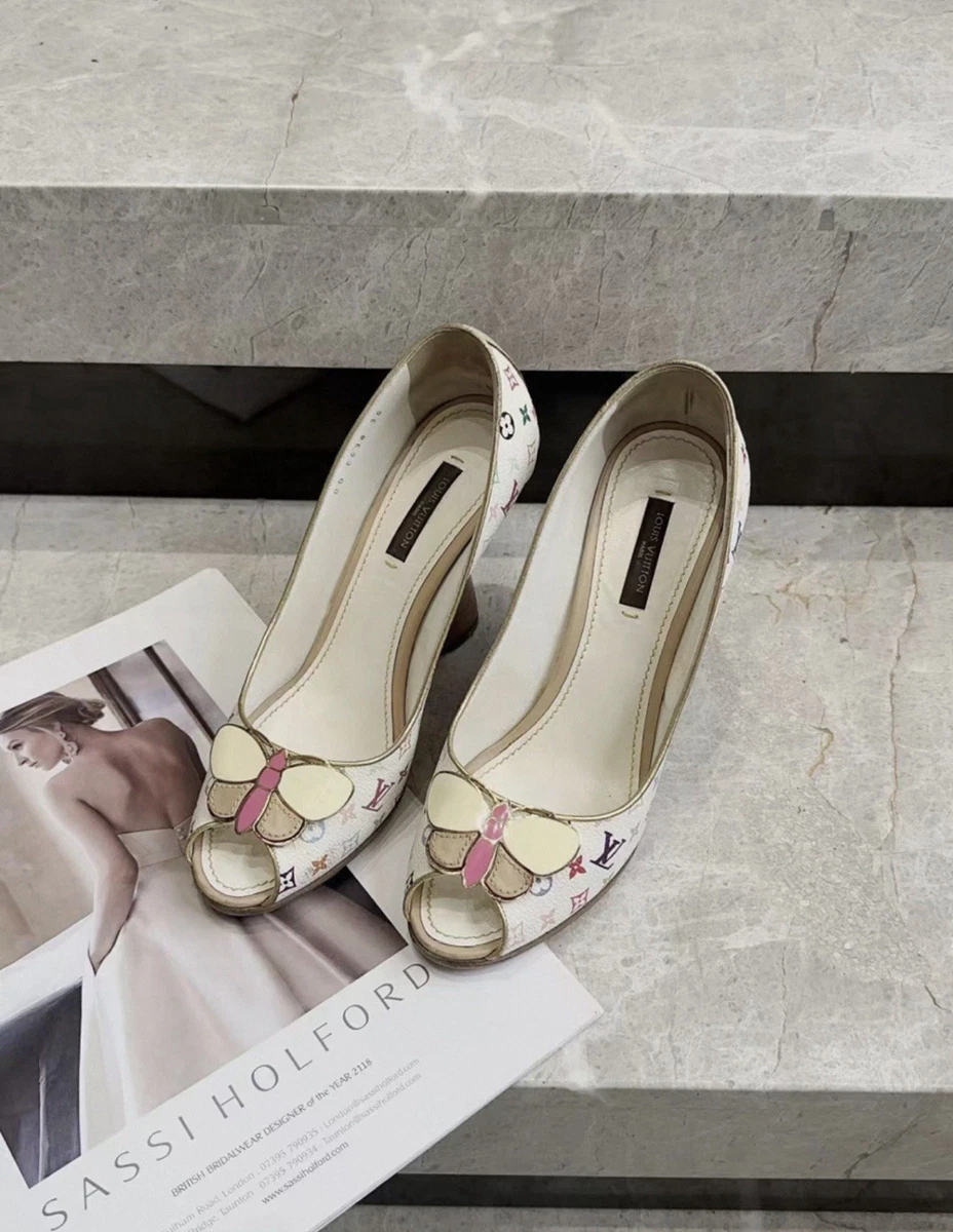 Louis Vuitton White Heels for Women for sale - eBay