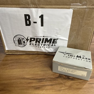 Time Mark 51X00120-01 / 8 Pin Socket  Din Rail Mountable