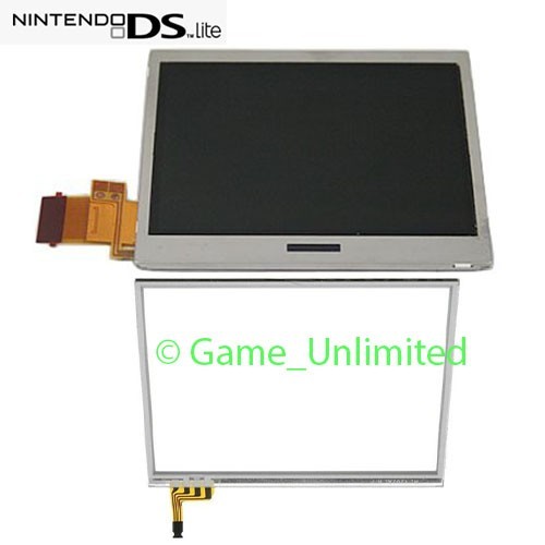 Bottom Lower LCD + Touch Screen Digitizer for Nintendo DS Lite DSL