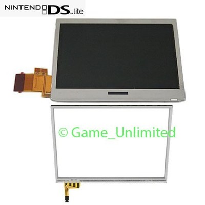 Bottom Lower LCD + Touch Screen Digitizer for Nintendo DS Lite DSL NDSL