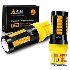 2800lm 7440 7443 LED Turn Signal Lights Bulbs T20 7440NA 7444NA Amber Yellow