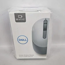 Dell Mobile Wireless Mouse (Black Grey) - MS3320W Brand New Sealed