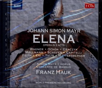 Elena, 2 Audio-CD | Libretto by Andrea Leone Tottola | Johann Simon Mayr | CD