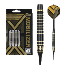 One80 Mobilizer 01 18 gram Brass Soft Tip Dart Set