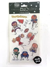 Mambi Minis Me & My Big Ideas 3 Sheet Sticker Multi Pack FOOTBALL & CHEER KIDS