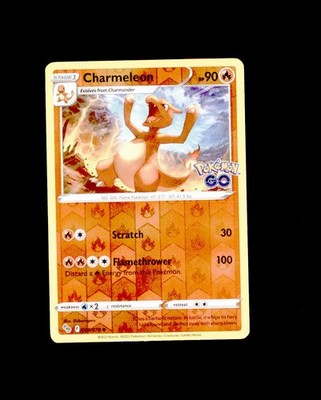 NM Pokemon GO Reverse Holo Charmeleon 009/078