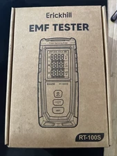 ERICKHILL RT-100S  EMF Tester - Professional Electromagnetic Field Meter-NEW