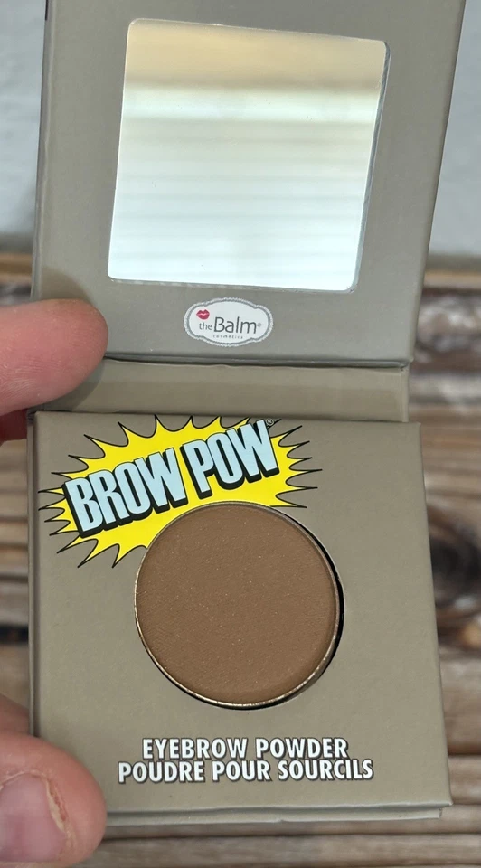 TheBalm Brow Pow Eyebrow Powder, 0.03 oz. - Shade: Light Brown, BNIB - Image 2 of 3
