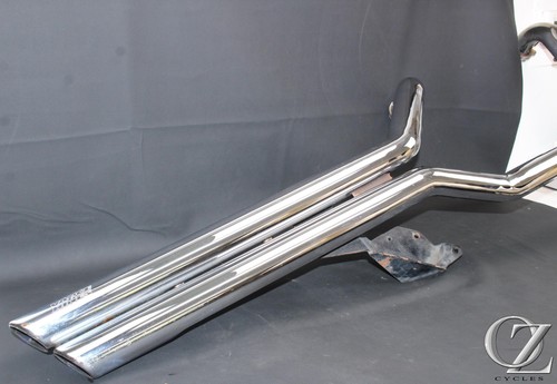 03-09 Honda VTX 1300 R Chrome VANCE & HINES Header Exhaust Muffler Slip on