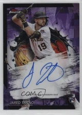 2024 Topps Finest Purple Refractor /125 Jared Triolo #FA-JTR Rookie Auto RC uk2