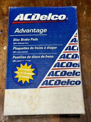 ACDelco Advantage/Silver 14D1275CHF1 - Disc Brake Pad Set, Rear