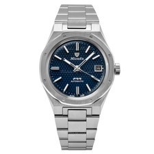 Orologio Nivada Grenchen F77 Blu MK1 37 mm 69001A77