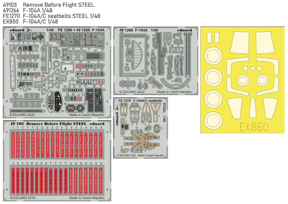 Eduard Big-Ed EBIG49335 1:48 Lockheed F-104C Starfighter