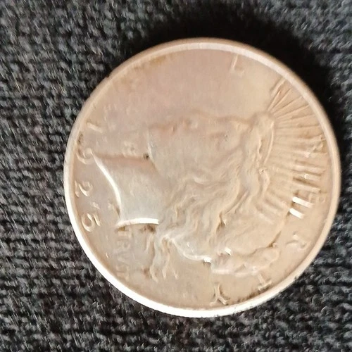 1925 Peace Dollar $1 Silver Coin Circulated Business Strike Uncertified