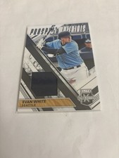 2019 Panini Elite Extra Edition - Prospect Materials Evan White #PM-EW Black...