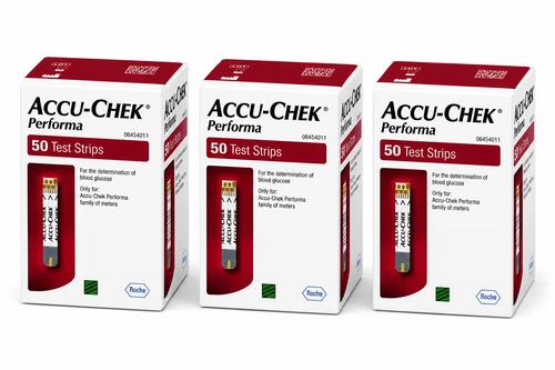 Accu-Chek Performa Test Strips - Box of 50 x3 (150 Strips)