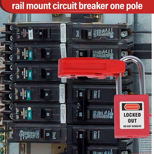 Circuit Breaker Lockout, Lockout Tagout Breaker Lock for Standard ...