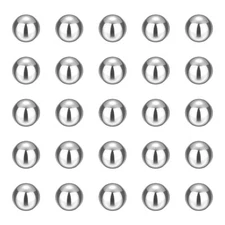 120pcs Precision Balls 11mm Diameter G25 Solid Chrome Steel Bearing Balls