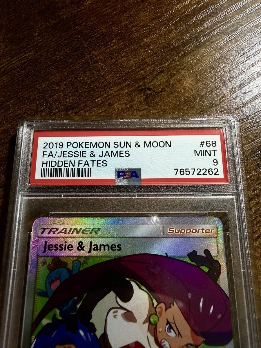 Jessie & James (Full Art) 68/68 Hidden Fates Holo for sale online