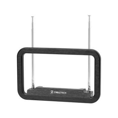 Cabletech DVB-T2 TV DAB+ FM Zimmerantenne LTE-Filter aktiv