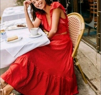 fitted lace wedding dress Free People Plaid Red Dress, Free People
