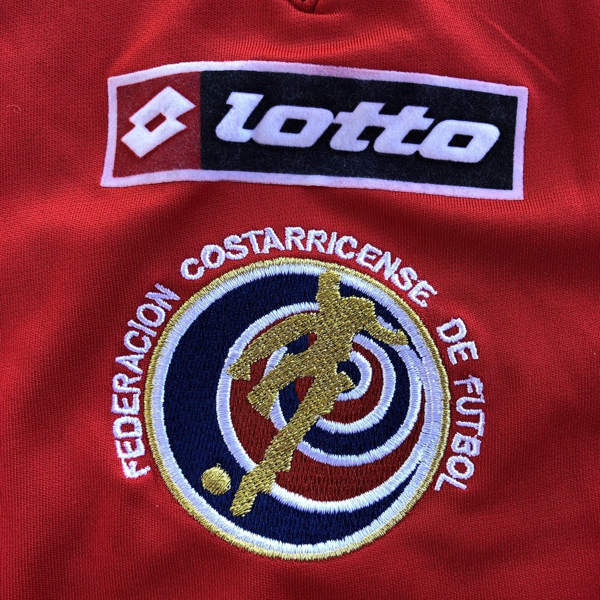 Vintage Lotto Costa Rica 2007-2008 Jersey Mens Medium Home Kit