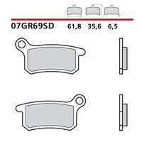 Brembo Hinteres BREMSBELAGE-KIT FUR KTM SX 105 04-06-COD.07GR69SD
