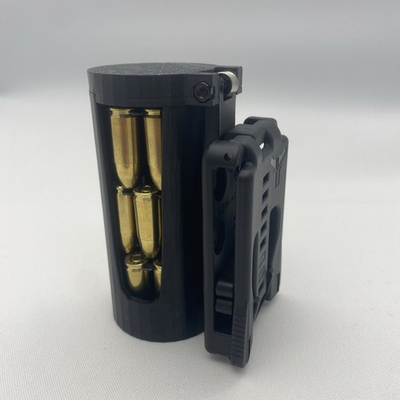 #ad #ad Custom Moonclip Carrier Fits 2 3 For N frame Samp;W Magnetic Closure W Belt Clip $43.99