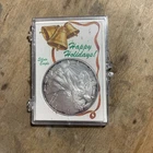 2002 1 oz American Silver Eagle - w/Snap-Lock Holder, Jingle Bell