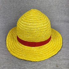 One Piece Luffy Cosplay Straw Sun Hat Anime Licensed Toei Animation Adult Size
