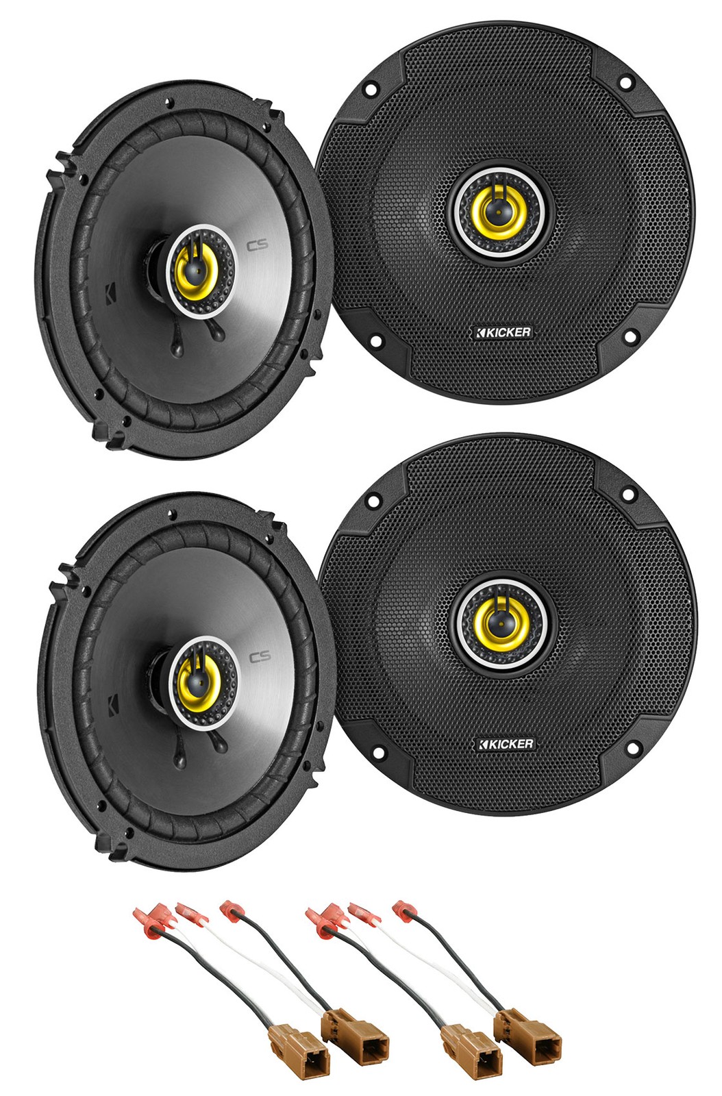 Замена динамиков Kicker CSC для передней задней двери 65 на 01-02 Nissan Pathfinder 3149000₽